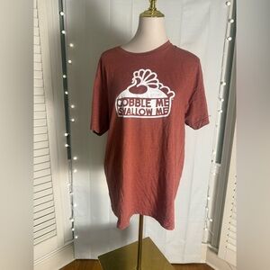 Gobble Me Swallow Me Funny Graphic T Shirt XL Fits L/XL